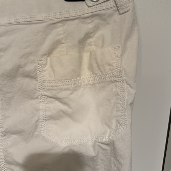 Chicos White Cotton slacks - Picture 7 of 8